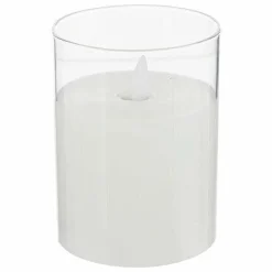ŚWIECA LED Sena 7,5 x 10 cm szklany słoik NA BATERIE