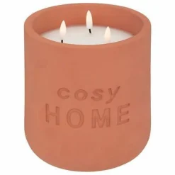 ŚWIECZKA LED So Cosy terracotta BETONOWA na baterie