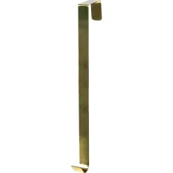 Wieszak na wianek metalowy złoty 30 cm