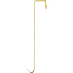 Wieszak na wianek metalowy złoty 30 cm