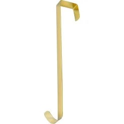 Wieszak na wianek metalowy złoty 30 cm