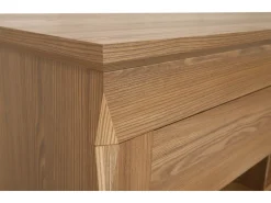 Witryna Bergen 156 cm z 3 drzwiami modrzew sibiu złoty