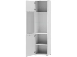 Witryna Selene 50 cm z drzwiami biała