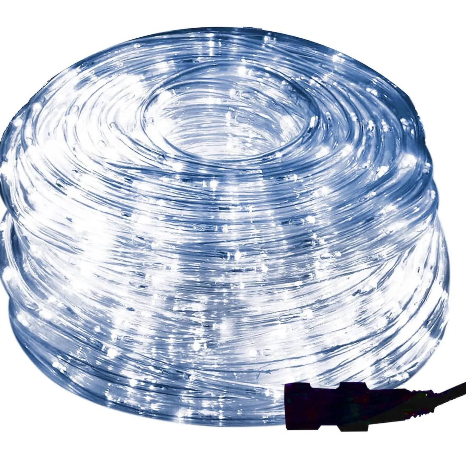 Wąż świetlny 240 Led biały zimny 10m z programatorem IP44
