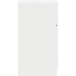 2x Szafka Nocna Biała Komoda Stolik Półka Nocna Do Sypialni 39x35x65 cm