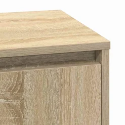 2x Szafka Nocna Brąz Komoda Stolik Półka Nocna Do Sypialni 39 x 34.5 x 50