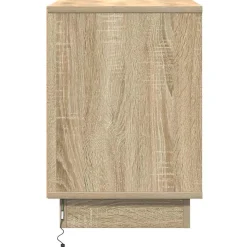 2x Szafka Nocna Brąz Komoda Stolik Półka Nocna Do Sypialni 39 x 34.5 x 50