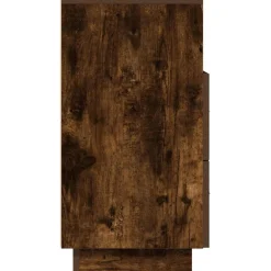 2x Szafka Nocna Stolik Komoda Brązowa z Szufladą Do Sypialni 36x36x68 cm