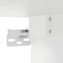 2x Szafka Nocna Wisząca Biała Komoda Stolik Nocny Do Sypialni 35x35x20 cm