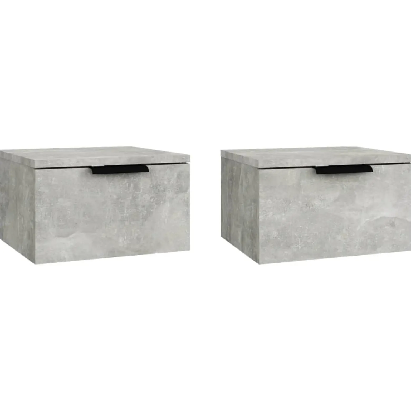 2x Szafka Nocna Wisząca Komoda Stolik Nocny Do Sypialni 34x30x20 cm