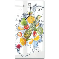 Zegar na ścianę 30x60 Owoc nowoczesny na ścianę