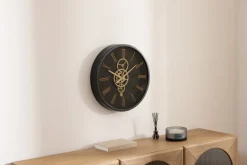 Zegar ścienny widoczny mechanizm ARACELY, Ø 46 cm