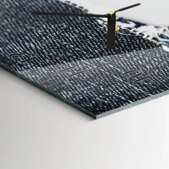 Zegar ścienny 30x60 Abstrakcja design na ścianę