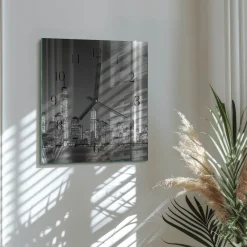 Zegar na ścianę 30x30 Horyzont ozdobny ścienny