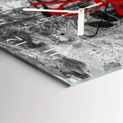 Zegar natura 30x60 Sztuka design na ścianę