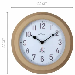 Zegar Nextime Ogrodowy 4301 Br 'Poppy'