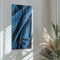 Zegar nowoczesny 30x60 Tworzywo nowoczesny na ścianę