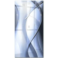 Zegar premium 30x60 Abstrakcja zegar ścienny