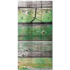Zegar premium 30x60 Deski Drewniane dekoracyjny na ścianę