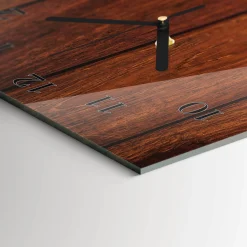 Zegar premium 30x60 Drewno dekoracyjny do salonu