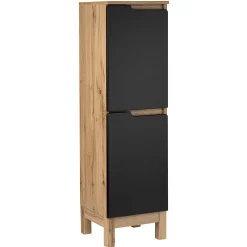Zestaw Łazienkowy 60cm Alma Dąb Wotan / Czarny Mat 5