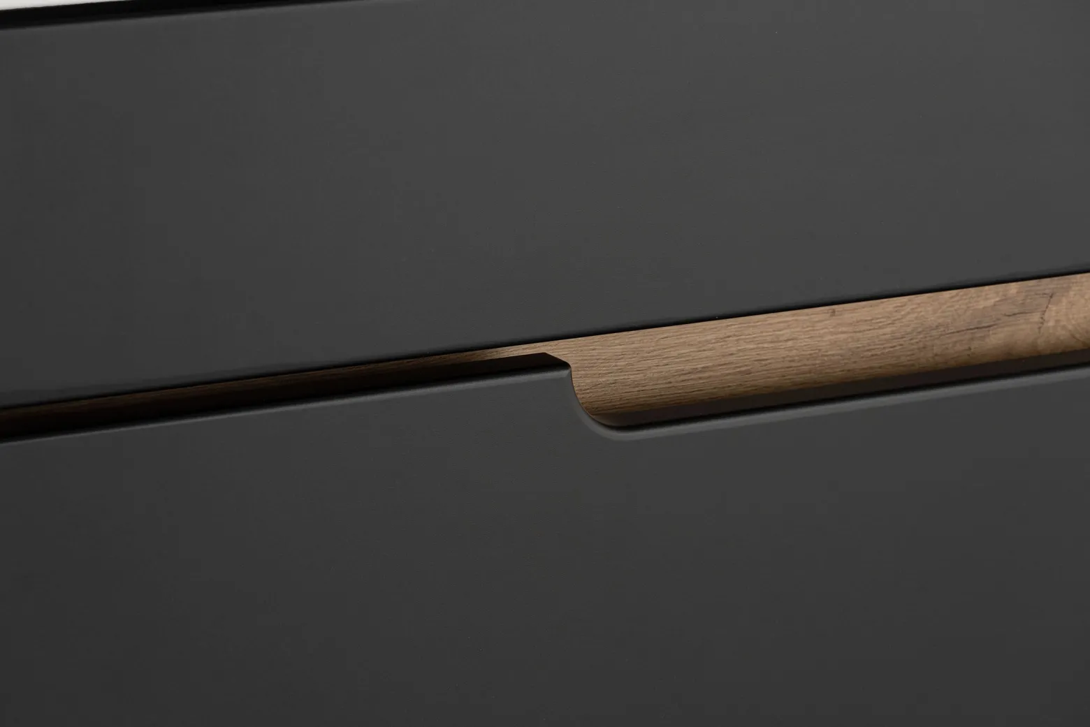 Zestaw Łazienkowy 60cm Alma Dąb Wotan / Czarny Mat 5