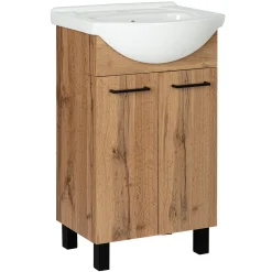 Zestaw Łazienkowy 50cm Dąb Wotan 4 Elementy