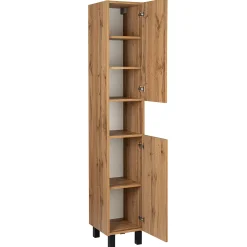 Zestaw Łazienkowy 50cm Dąb Wotan 4 Elementy
