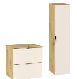 Zestaw Łazienkowy 60cm Kaszmir / Dąb Orzech Orio