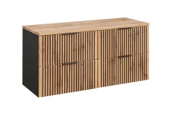 Zestaw 120 cm: Szafka pod umywalkę 60 cm x2 + blat XILO