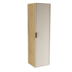 Zestaw do Łazienki 120cm Szafka Blat Słupek Fronty Ramka Cremona/Kaszmir