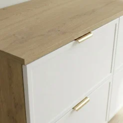 Zestaw do Łazienki 120cm Szafka z Blatem 2D2S Słupek Fronty Ramka