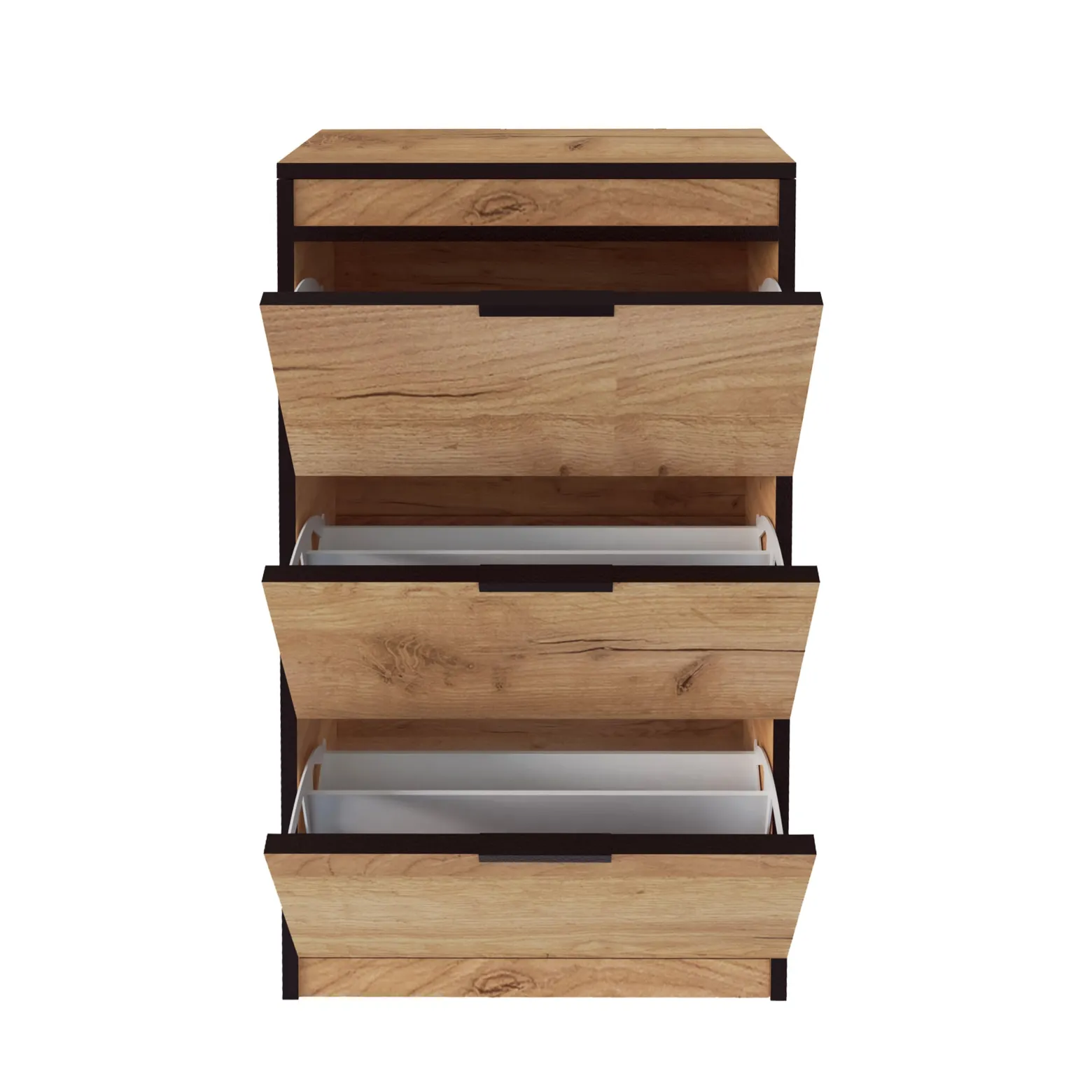 Zestaw Do Przedpokoju 13Wa11C Dąb Craft Złoty/Czarny/K 129X28X- Cm Welur