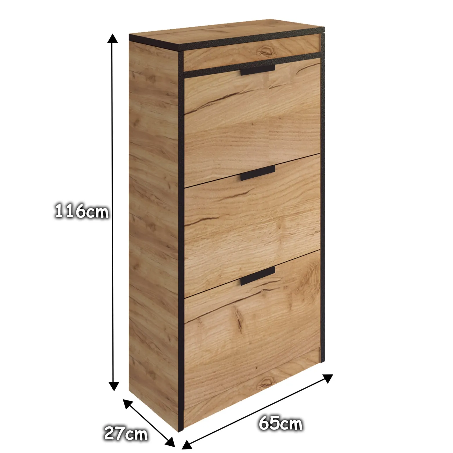 Zestaw Do Przedpokoju 13Wa11C Dąb Craft Złoty/Czarny/K 129X28X- Cm Welur