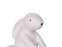 Zestaw 3 figurki wielkanocne królik biały