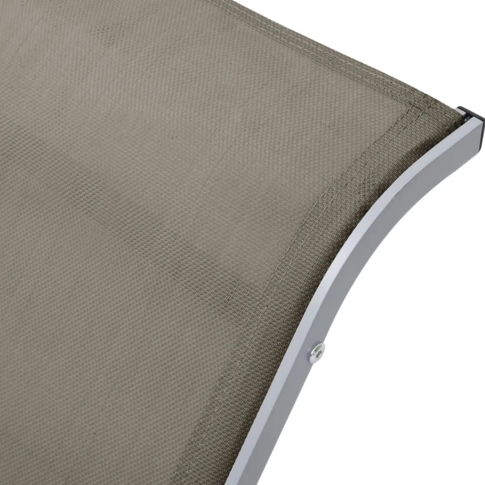 Zestaw Leżaków Czarny Aluminium vidaXL