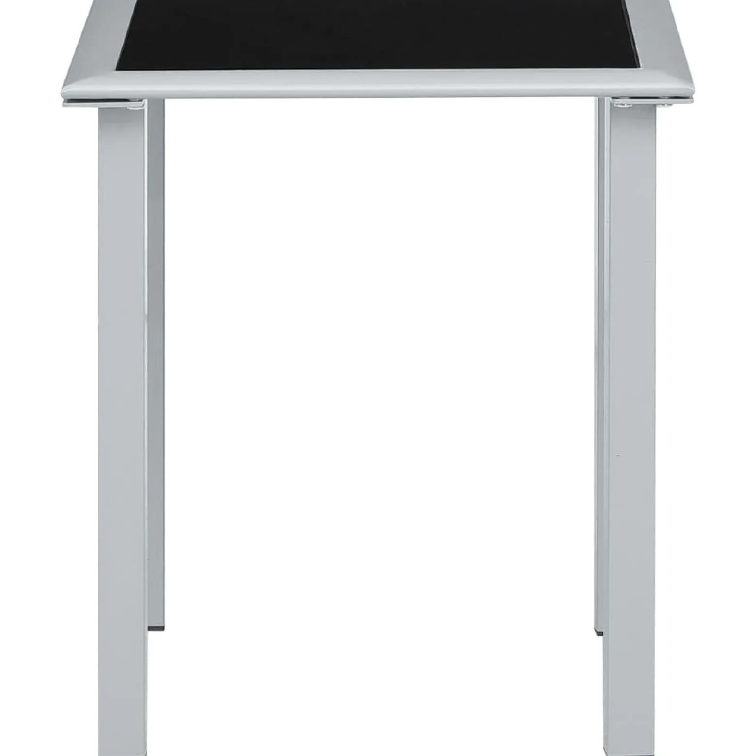 Zestaw Leżaków Czarny Aluminium vidaXL