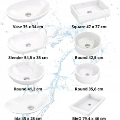 Zestaw Mebli Łazienkowych Wiszących Słupek 136 + Szafka 80X46 Dąb