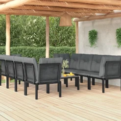 Zestaw Mebli Ogrodowych Komplet Wypoczynkowy Na Taras Balkon Ogród Rattan