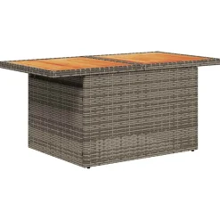 Zestaw Mebli Ogrodowych Stół Rattan Poduszki Do Ogrodu Na Taras Do Ogrodu