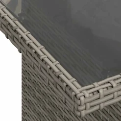 Zestaw Mebli Ogrodowych Stół Rattan Poduszki Do Ogrodu Na Taras Na Patio