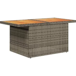 Zestaw Mebli Ogrodowych Stół Rattan Poduszki Do Ogrodu Na Taras Do Ogrodu