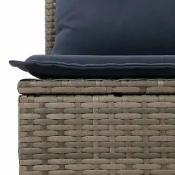 Zestaw Mebli Ogrodowych Stół Rattan Poduszki Do Ogrodu Na Taras Do Ogrodu