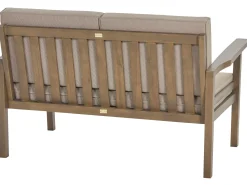 Zestaw ogrodowy sofa i 2 fotele ze stolikiem Certyfikowane drewno