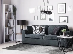 Zestaw 2 poduszki ozdobne 45x45 czarno-biała
