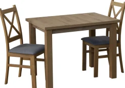 Zestaw stół 100x70 z 2 krzesłami M007-2 Dąb Artisan