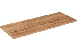 Zestaw szafka 120 cm + 2x umywalka + blat ADEL dąb wotan