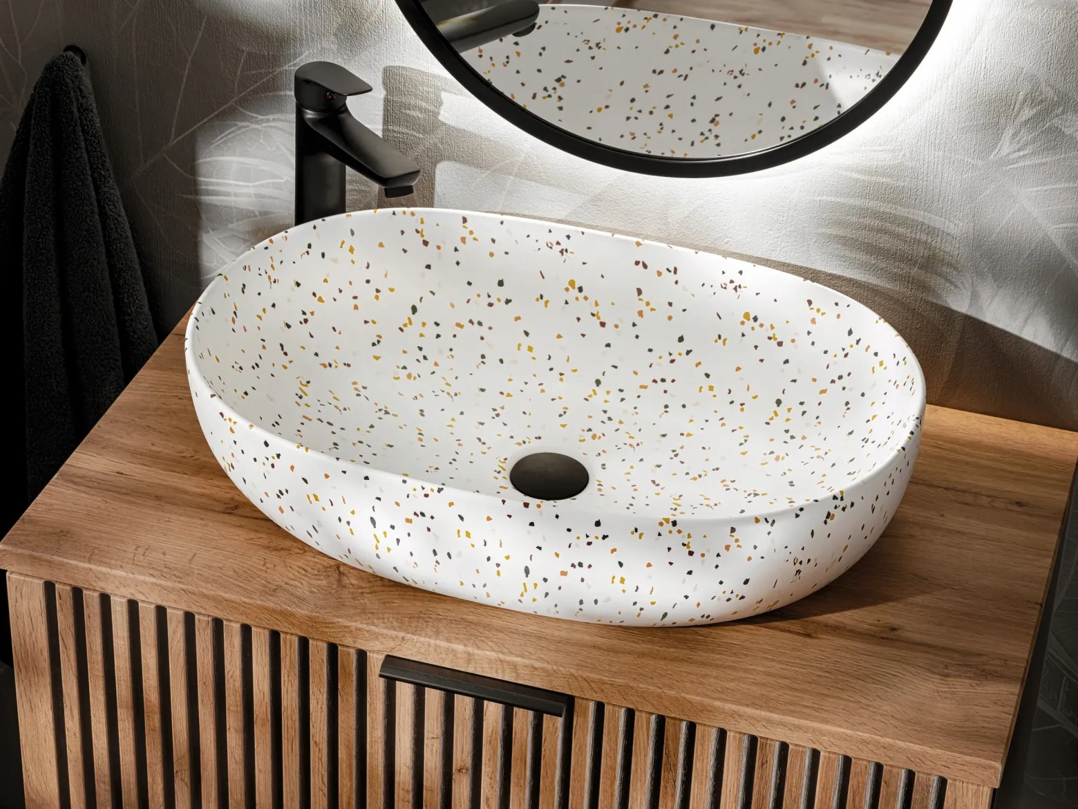 Zestaw: Szafka pod umywalkę 60 cm + blat XILO 60