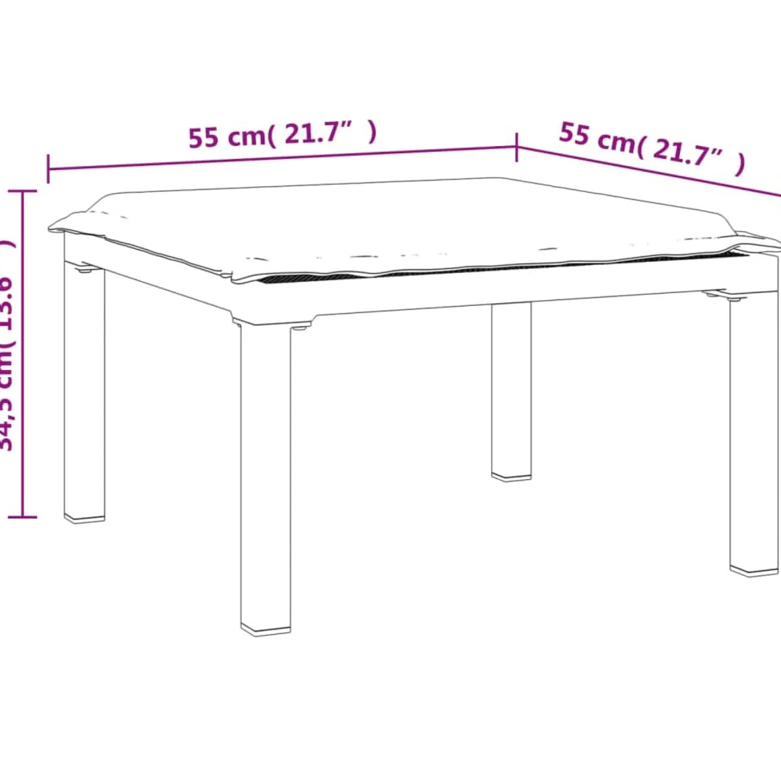 Zestaw wypoczynkowy do ogrodu Czarny Stal narożna + 2x sofa środkowa +