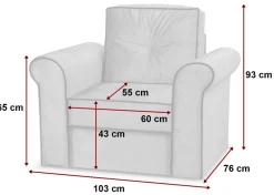 Zestaw Wypoczynkowy do Salonu Merida Sofa + 2 Fotele Żółty
